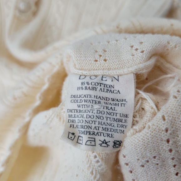 Doen Mia henley in cream, xsmall - Picture 12 of 13